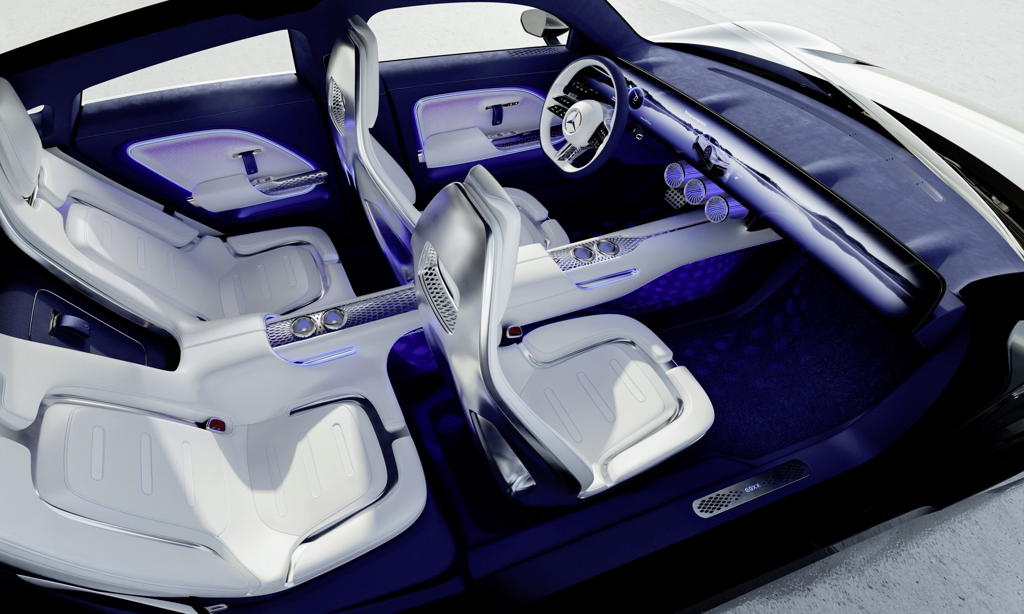 Mercedes-Benz Vision EQXX cabin
