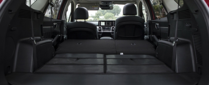 New Kia Sorento cabin
