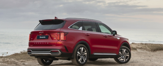 New Kia Sorento rear