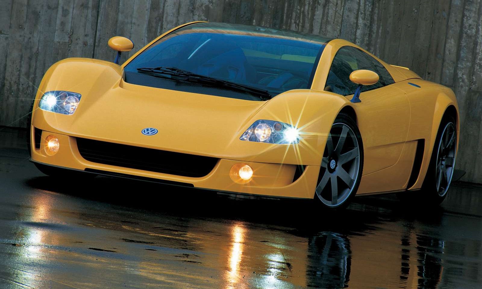 The Volkswagen W12 Concept Coupe from 1998.