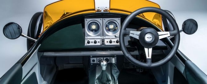 Morgan Super 3 interior