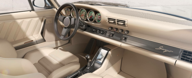 Singer Porsche 911 Turbo Study interior