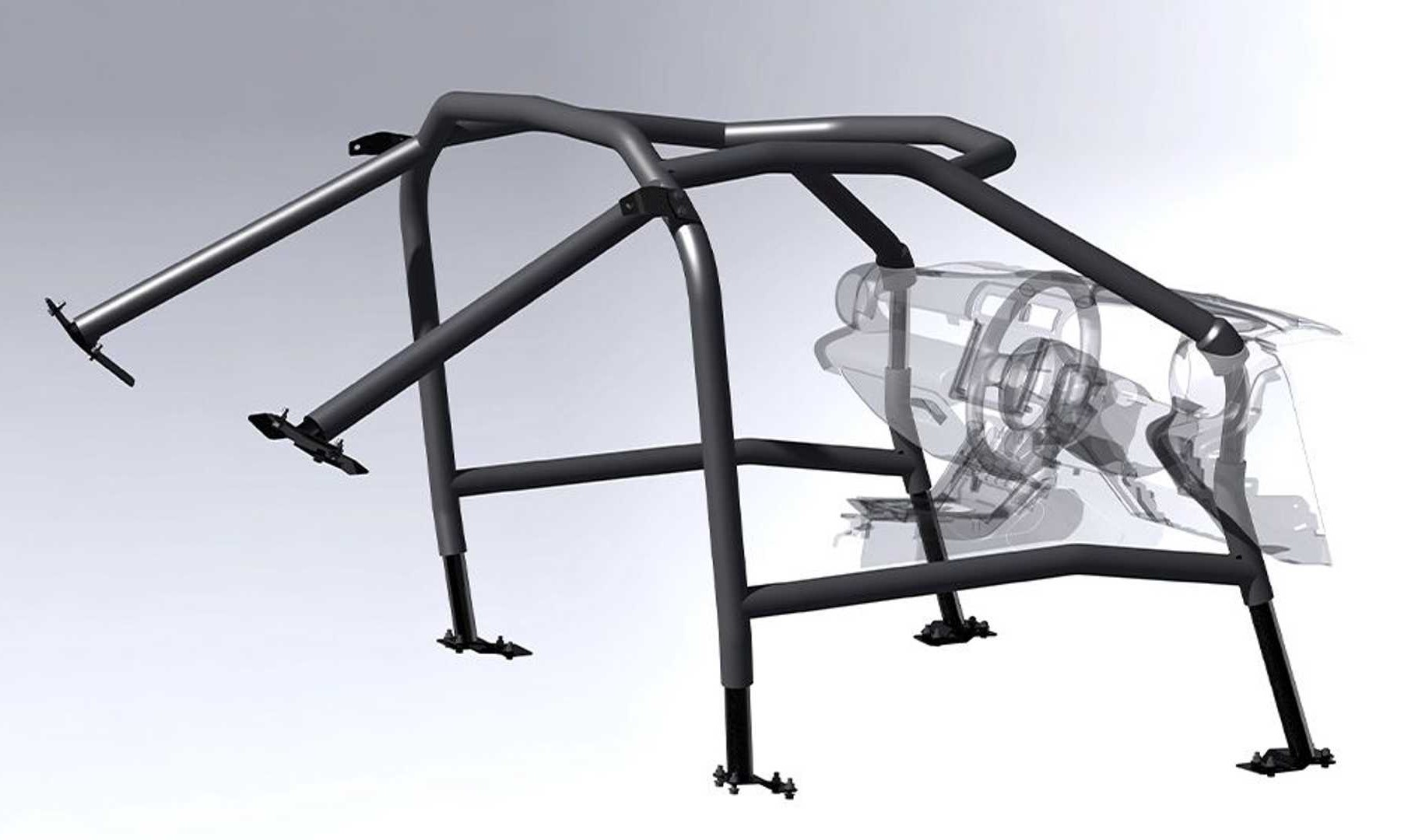Toyota GR86 Cup Car roll cage
