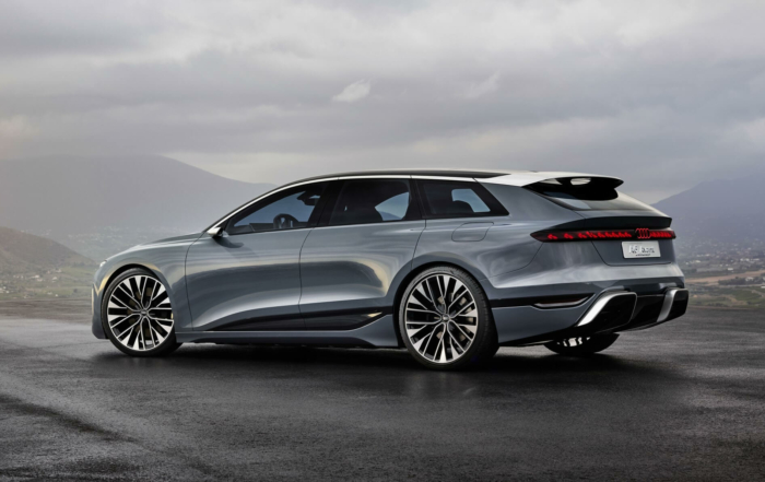 Audi A6 Avant E-tron Concept Car rear