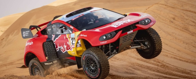 Loeb at 2022 Dakar