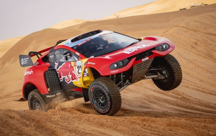 Loeb at 2022 Dakar
