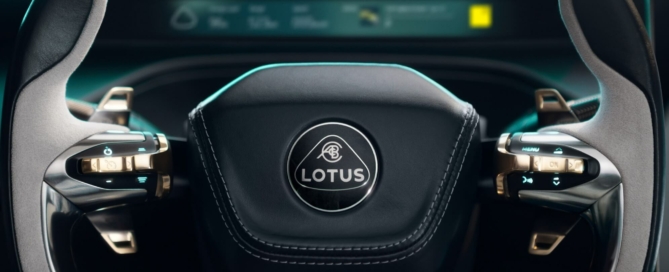Lotus Eletre Steering Wheel
