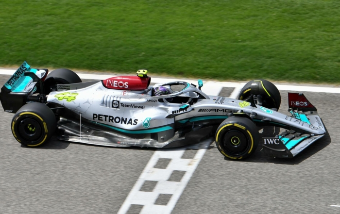 F1 testing 2022