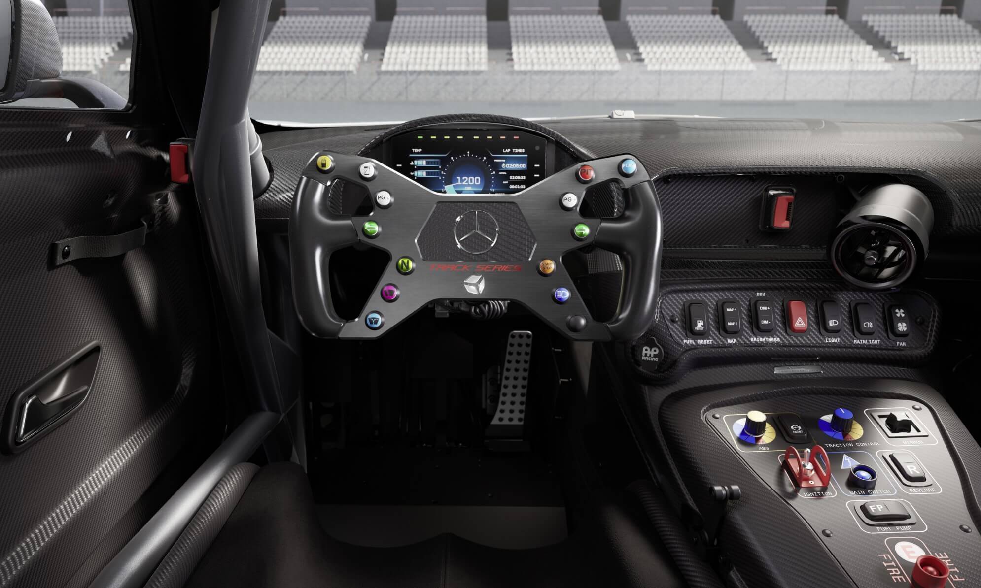 Mercedes-AMG GT Track Series interior