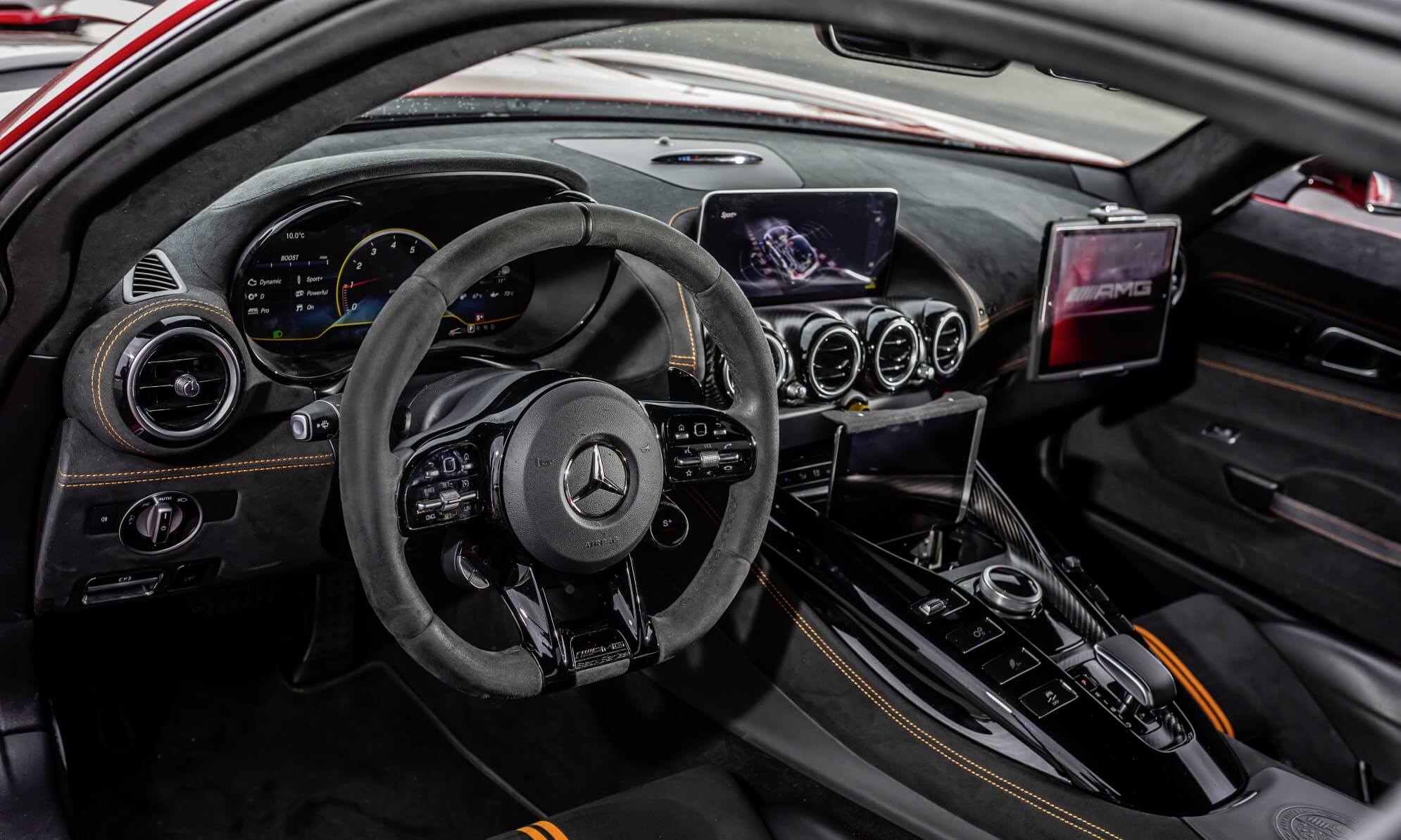 New Mercedes-AMG F1 Safety Car interior