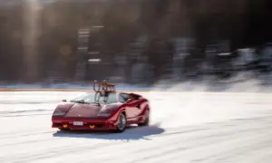 Slip Sliding Classics On A Frozen Lake [video]