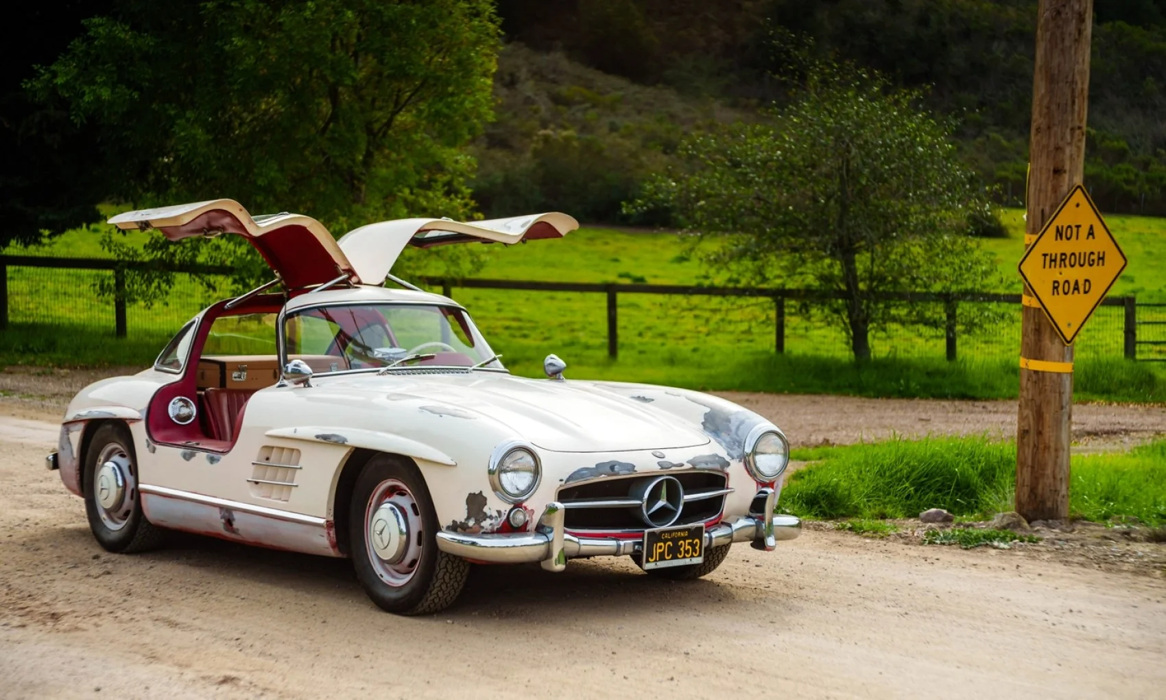 Unrestored Mercedes-Benz 300SL Gullwing