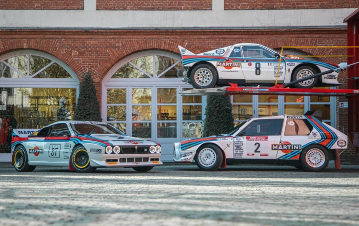 Martini Kimera 037 with Lancia rally cars
