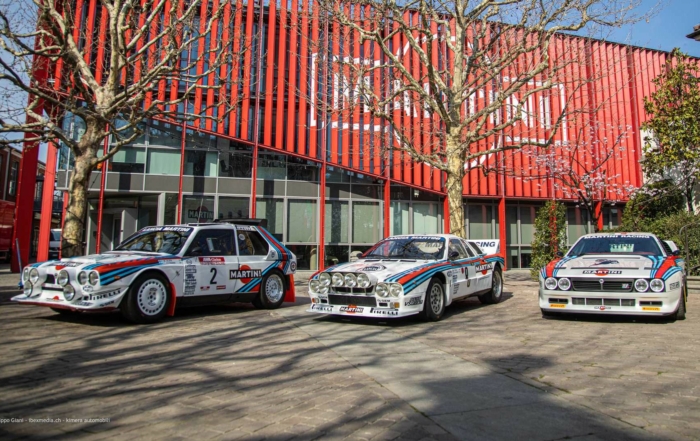Martini Kimera 037 with Lancia rally cars