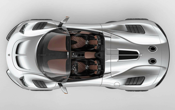 Ares S1 Speedster overhead