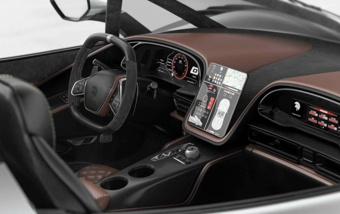 Ares S1 Speedster interior