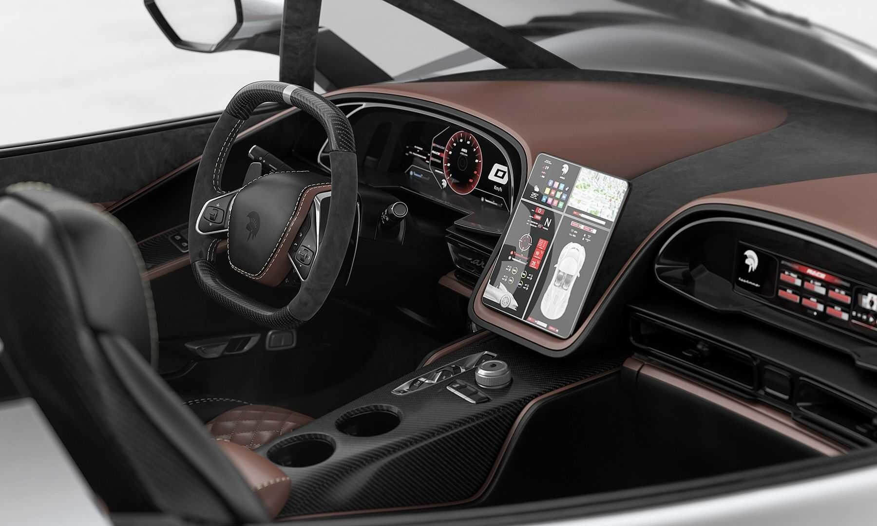 Ares S1 Speedster interior