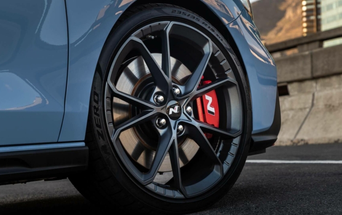Facelifted Hyundai i30N alloy