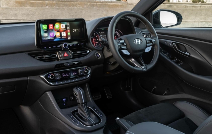 Facelifted Hyundai i30N interior