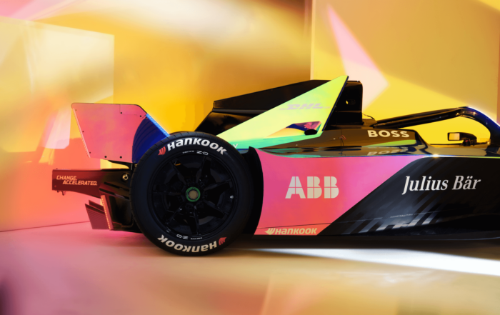 Gen3 Formula E racecar rear