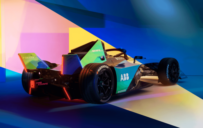 Gen3 Formula E racecar rear