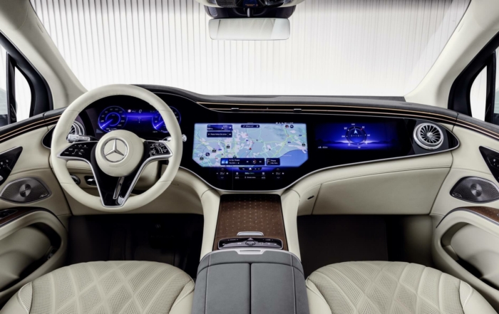 Mercedes-EQ EQS SUV interior