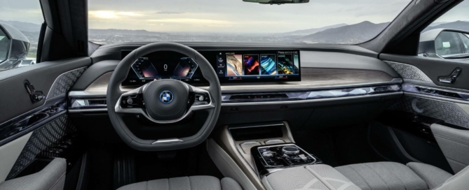 New BMW 7 Series interior