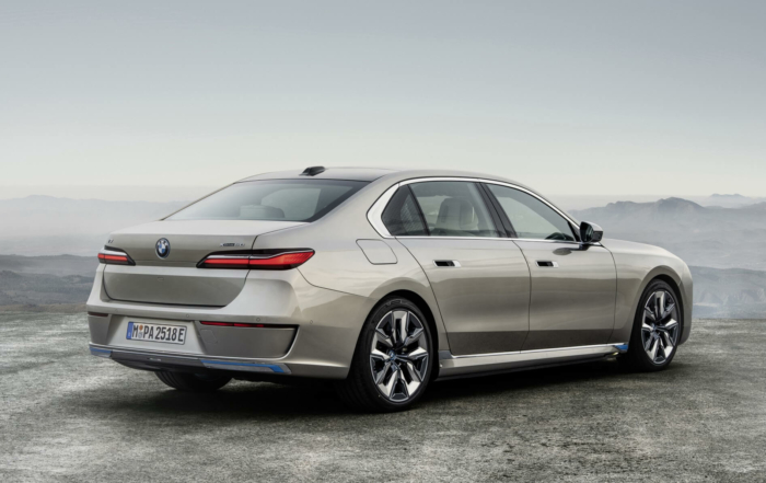 New BMW 7 Series rear