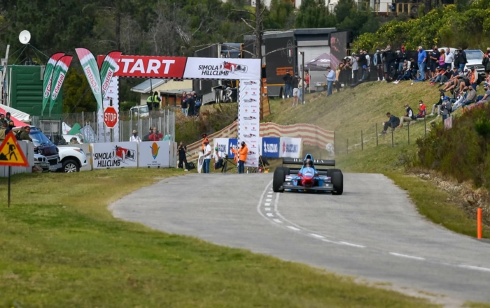 Andre Bezuidenhout will compete in the 2022 Simola Hillclimb in his Gould GR55