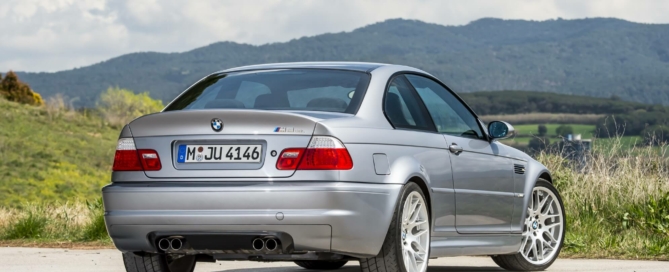 BMW M3 CSL rear