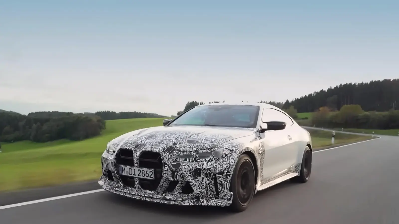 BMW M4 CSL Prototype Shown In Official Video