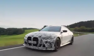 BMW M4 CSL Prototype Shown In Official Video
