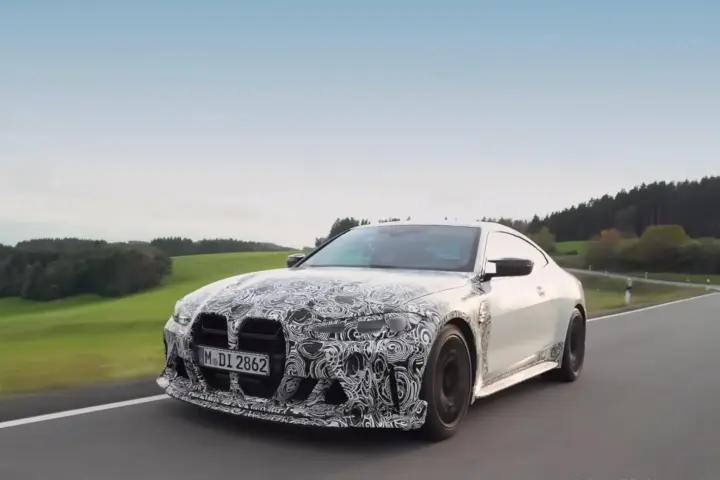 BMW M4 CSL Prototype Shown In Official Video
