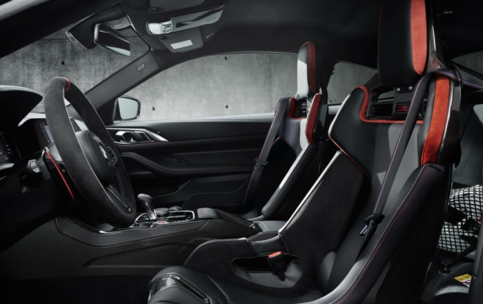 BMW M4 CSL cabin