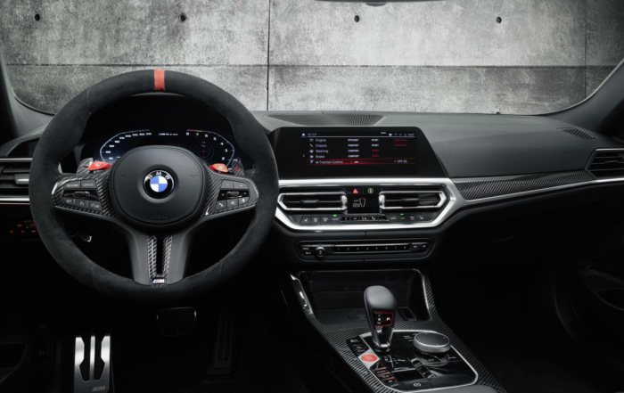 BMW M4 CSL interior