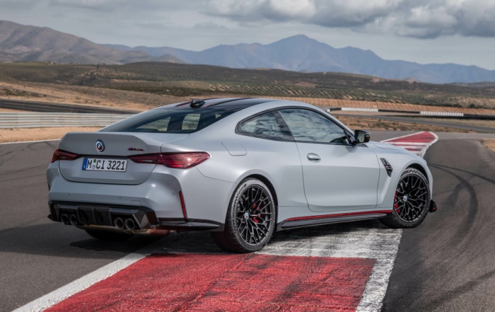 BMW M4 CSL rear