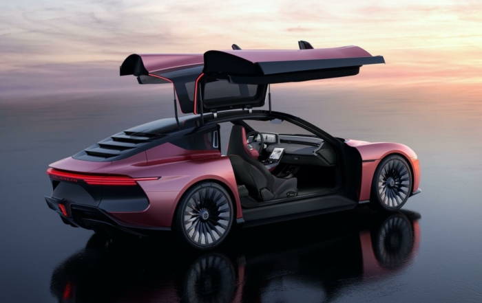 DeLorean Alpha5 rear