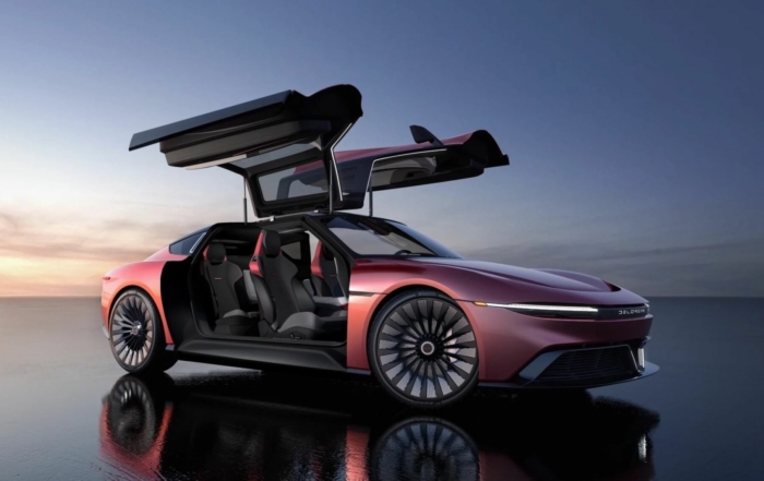 DeLorean Alpha5 side