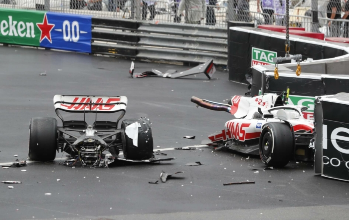 F1 Review Monaco 2022 Schumacher crash