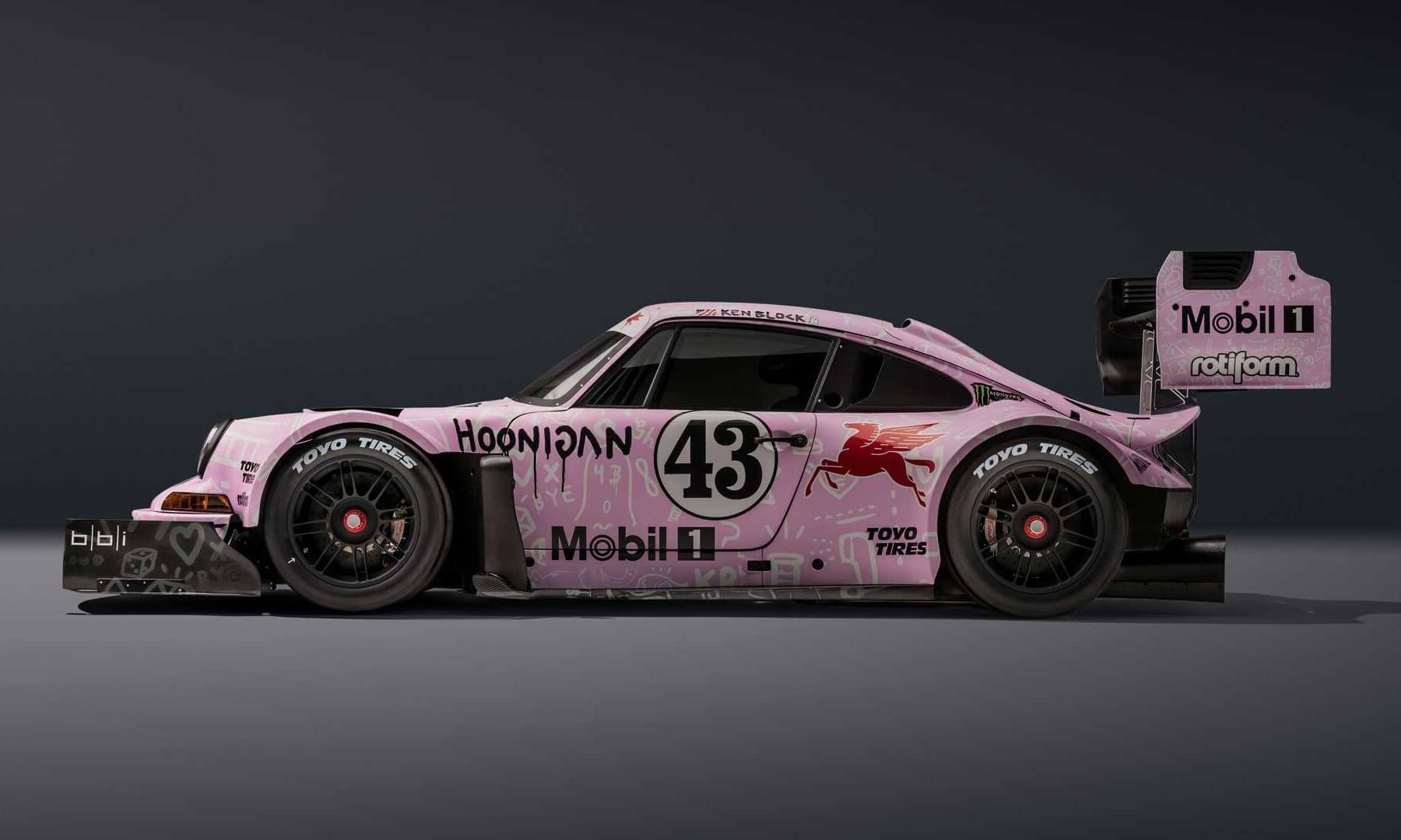 Hoonipigasus Porsche profile