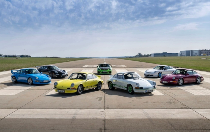 Porsche 911 RS road cars