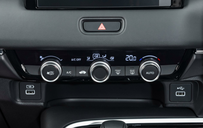 All-new Honda HR-V ventilation controls