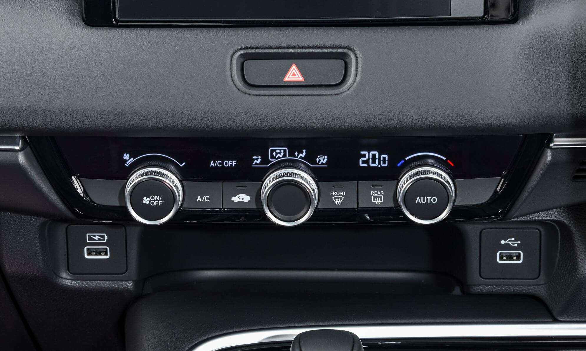 All-new Honda HR-V ventilation controls