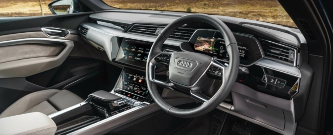 Audi E-tron 55 interior