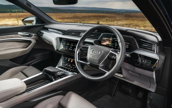 Audi E-tron 55 interior