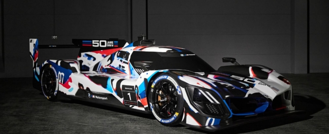 BMW LMDh Prototype Racer side