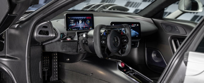 Mercedes-AMG One Debuts interior