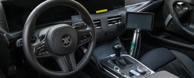 Upcoming BMW M2 interior