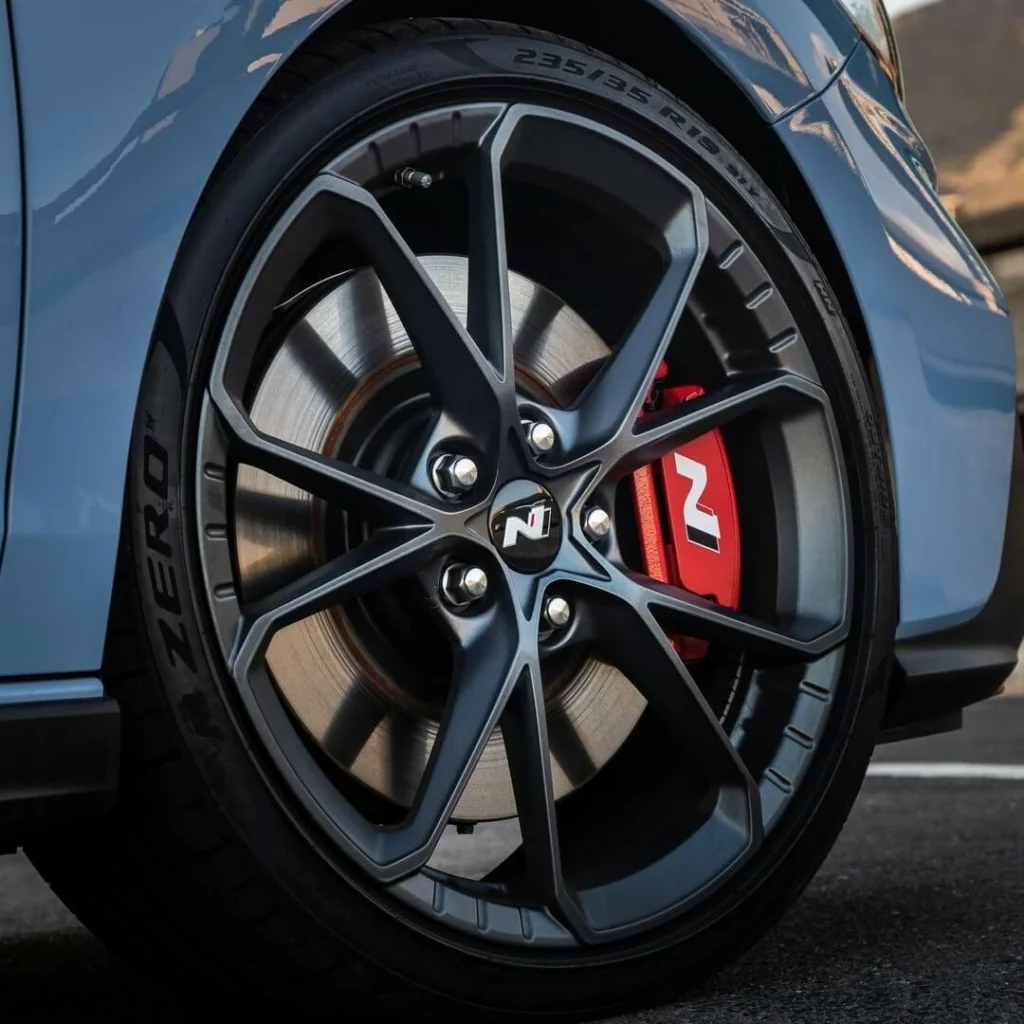 Upgraded Hyundai i30N alloy