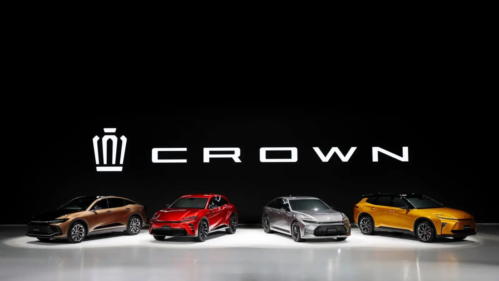 All-new Toyota Crown Models Debut [w/video]